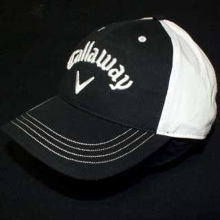Callaway Black/White Magna Golf Hat Magnet on Bill with Ball Marker 