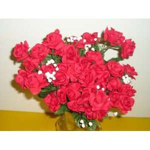  12 Silk Rose Red Bouquet (2 Bouquets) 