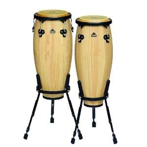   inch+ 10 inch Wood Conga Set Incl. Basket Stands Musical Instruments