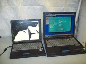 Lot of 2 Compaq armada E500 M300 Laptops for parts  