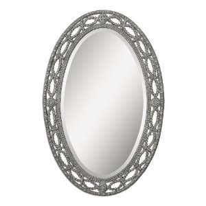  Uttermost 33.5 Candela, Oval Mirror Mossy Gray Wash With 