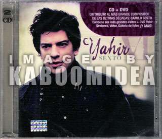 CD + DVD YAHIR Sexto Edicion Especial NEW Mexican Edition Tributo a 