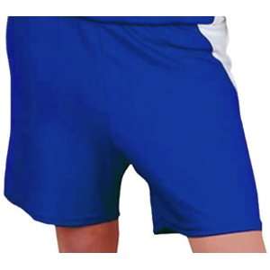  Champro Polyester Dazzle Softball Shorts ROYAL/WHITE A2XL 