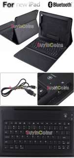Foldable Leather Case Stand with Wireless Bluetooth Keyboard for New 