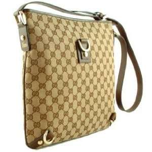  Gucci Beige Abbey Messenger Shoulder Handbag Bag 131326 