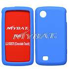 Silicone Skin Case FOR LG Chocolate Touch VX8575 D.BLUE