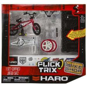 Haro Flick Trix ~4 BMX Finger Bike Shop Set [20032728 