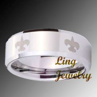 8MM TUNGSTEN TWO TONE SUPERMAN WEDDING RINGS SIZE 7 13  