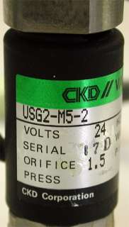 CKD Compact direct acting 3 port solenoid valve USG2 M5 2 Series 