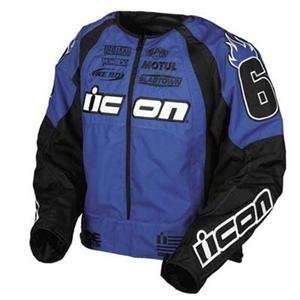 Icon Team Merc Stage 2 Jacket   Small/Blue Automotive