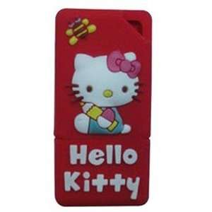  4GB Cute Red Hello Kitty style USB flash drive: Computers 