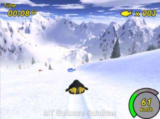 Tux Racer Racing Game for Windows XP Vista 7 & Mac  