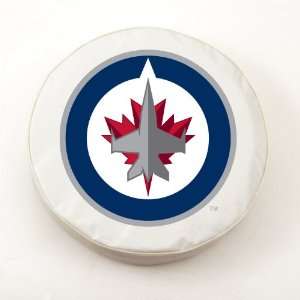    Winnipeg Jets NHL White Spare Tire Cover: Sports & Outdoors