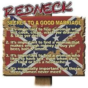 SHIRT   REBEL   Redneck Good Marriage   SM XL  