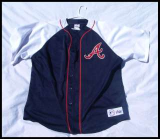 Atlanta Braves MLB Baseball Jersey Shirt Majestic 2X  