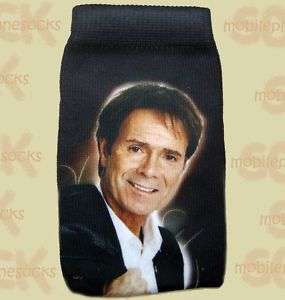 Cliff Richard gift mobile phone sock,case pouch cover  