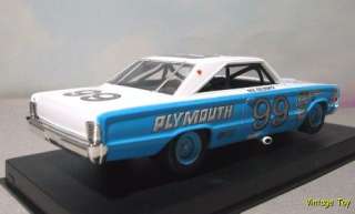   Goldsmith 1967 Plymouth GTX Vintage NASCAR 132 Revell Slot Car  