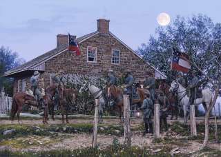 Headquarters, Gettysburg John Paul Strain Civil War Print 