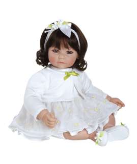 2012 Adora Charisma Doll TODDLER White Daisies NEW 2021037 Certificate 