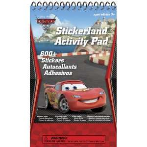  Cars 2 Stickerland Activity Pads Arts, Crafts & Sewing