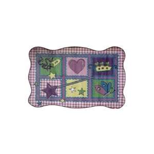  Fun Rugs Fairy Quilt 3 3 x 4 11 Shaped lavender Area Rug 