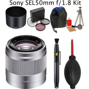   Kit + Cleaning Kit + Mini Tripod + Lens Cap Holder: Camera & Photo
