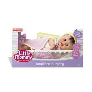  Little Mommy Newborn Nursery Doll   Pink Print Toys 