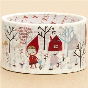  big Little Red Riding Hood Deco Tape wolf house trees 