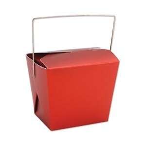  Noodle Boxes 8 Ounces 5/Pkg   Red Metallic: Arts, Crafts 