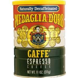 Medaglia D Oro DOro Decaffeinated Coffee, 11 oz