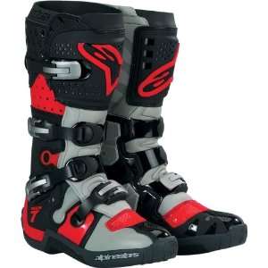    Alpinestars Tech 7 Boots Off Road Mens Black/Red 13 Automotive