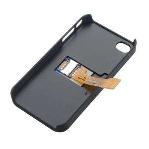 Hard Case + Sim Card Converter Adapter For iPhone 4 4G  