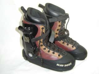 SLED DOGS K9 SNOW SKATE / SKI BOOTS Size 10 Mid 90s NEW RARE  