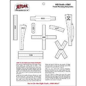  Atlas Model   Scale Track Template Kit HO (Trains) Toys 