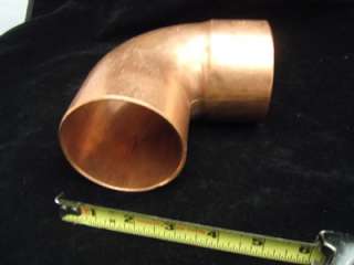 Copper Pipe Fitting   3 Inch Street 90 Degree   New   