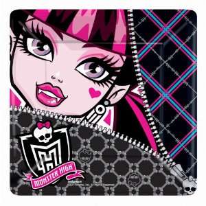  Monster High   Square Dessert Plates Health & Personal 