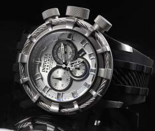   Reserve Bolt Swiss Made Chronograph Black Polyurethane Strap Watch