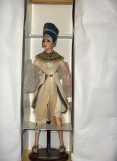 Queen Nefertiti Porcelain Doll Destiny Couturiers Collection Limited 