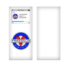 Music Skins MS FGW20131 iPod Nano  2nd Gen  Free Gold Watch  Version 1 