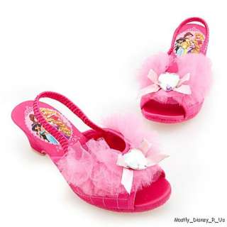 NEW Disney Store Dressy Princess Costume Slippers Shoes Jasmine 