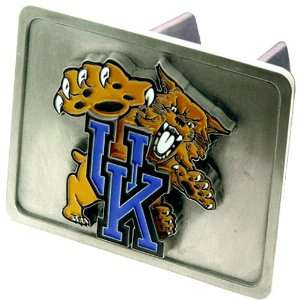   Kentucky Wildcats NCAA Pewter Trailer Hitch Cover