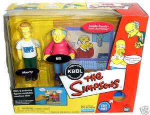 Simpsons KBBL Radio Station Playset Environment WOS Toy  