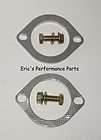 EPP Stainless Steel Exhaust Flange Kit 2 Bolt 3 Hole Gasket and 
