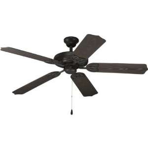   52 AirPro Forged Black Indoor/Outdoor Ceiling Fan: Home Improvement