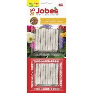  Jobes 5201T Flowering Plant Indoor Fertilizer Food Spikes 