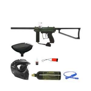  Spyder MR1 Paintball Gun Bronze Starter Package   Green 
