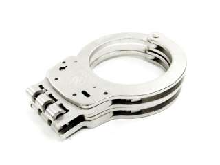 Smith & Wesson S&W Model 300 Hinged Nickel Handcuffs  