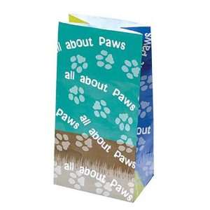  Paw Print Paper Bags Toys & Games