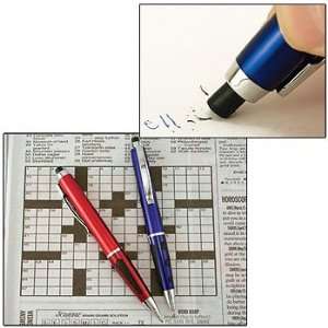 com Puzzle Pen Kit Best Crossword Sudoku Retractable Tool Ink Eraser 
