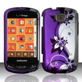   Phone Protect Cover Skin Case FOR Samsung BRIGHTSIDE U380 Vine Purple